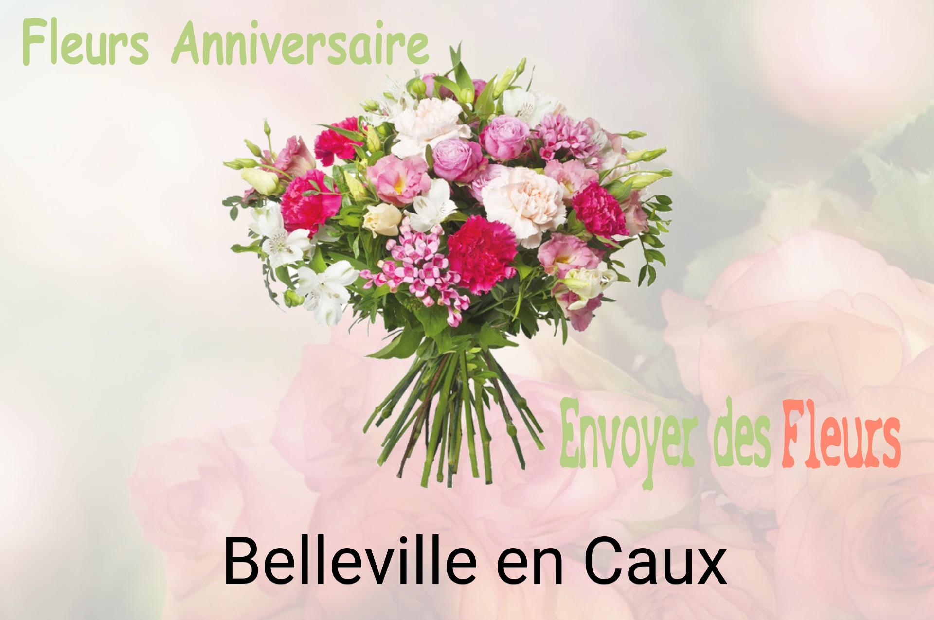Bouquet de fleurs d’anniversaire livré à Belleville-en-Caux
