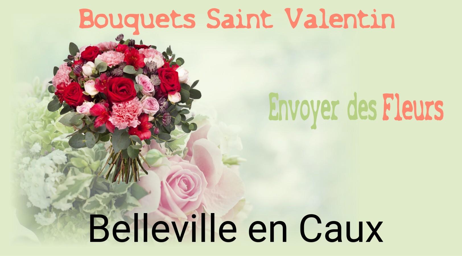 Roses de Saint-Valentin livrées à Belleville-en-Caux